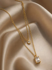Radiant Duo Layered Necklace